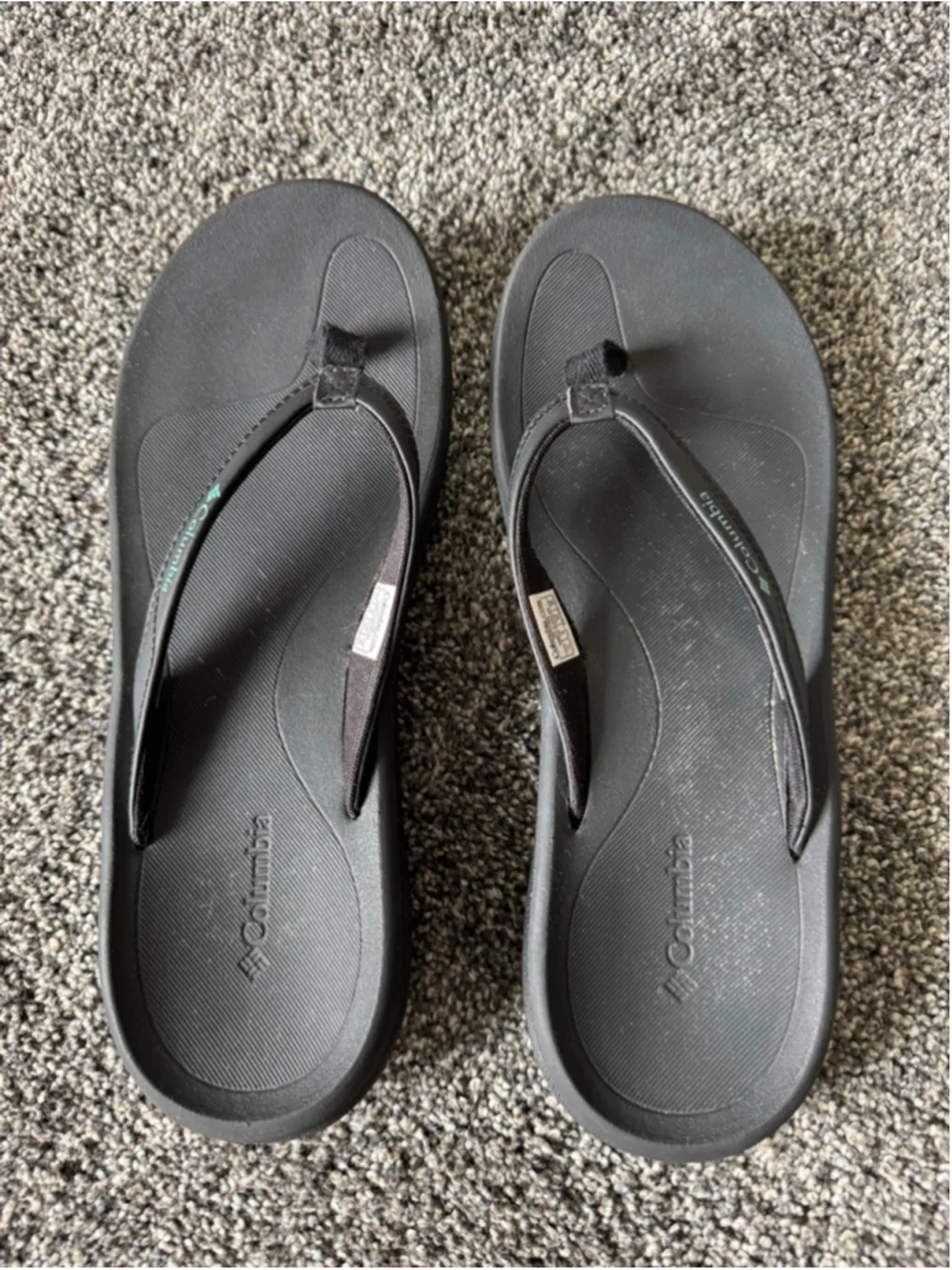 Women's Columbia Black Sandals Size 11